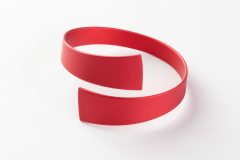 Wrap bangle in red